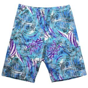 Vintage 80s/90s spandex shorts neon Jazzercise size Large women's the Body Co.